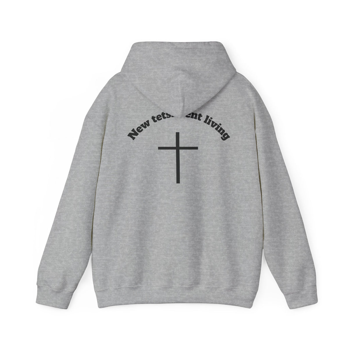 Faith-Inspired Unisex Hooded Sweatshirt, Christian Apparel, Cozy Gift for Believers, Casual Faith Wear, Perfect for Church Events